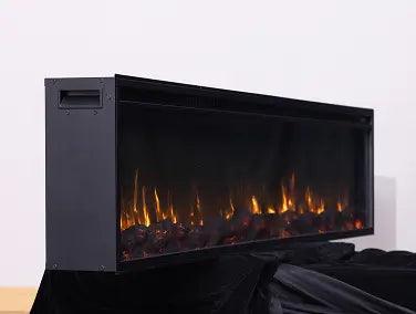 North Crest fireplace thickness detail